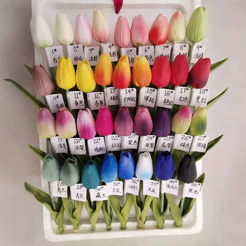 ດອກໄມ້ tulip ທີ່ແທ້ຈິງສໍາລັບ