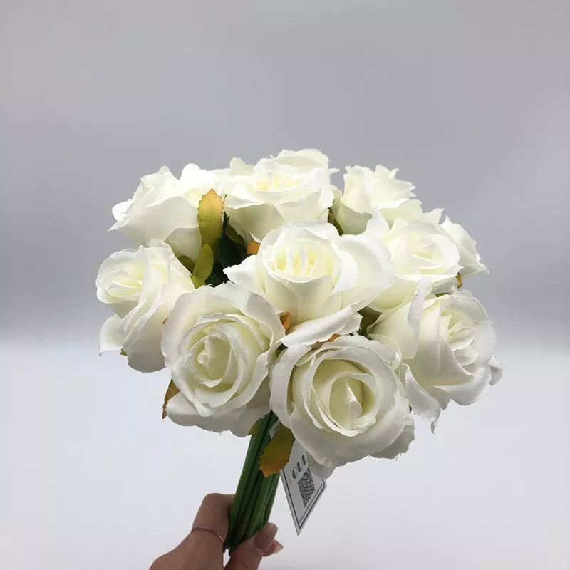 bouquet ຜ້າໄຫມ Rose Bridal